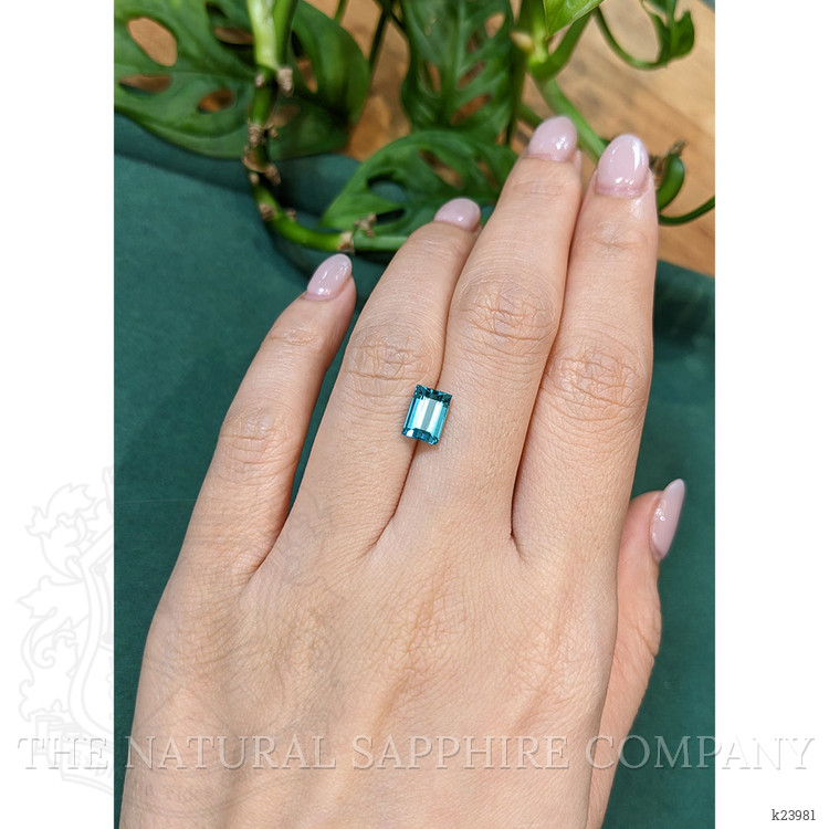 1.79 Ct. Bluish Green Tourmaline from Brazil