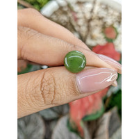 2.87 Ct. Green Cabochon Jade from Burma (Myanmar) Life Style
