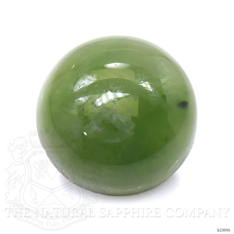 3.78 Ct. Green Cabochon Jade from Burma (Myanmar)
