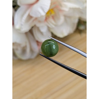 2.97 Ct. Green Cabochon Jade from Burma (Myanmar) Life Style