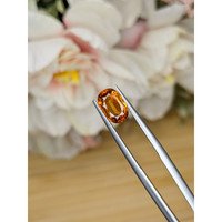 1.64 Ct. Orange Hessonite Garnet from Madagascar Life Style