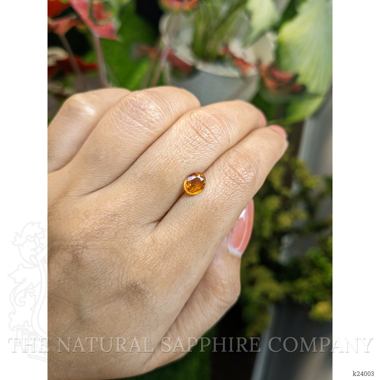 1.15 Ct. Orange Hessonite Garnet from Madagascar