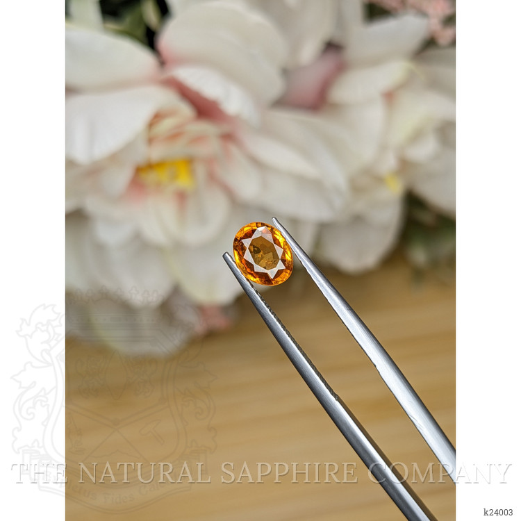 1.15 Ct. Orange Hessonite Garnet from Madagascar