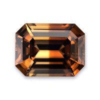 8.13 Ct. Brownish Orange Zircon from Brazil Video