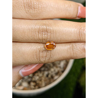 1.33 Ct. Orange Hessonite Garnet from Madagascar Life Style