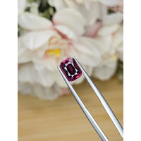 2.67 Ct. Pinkish Purple Rhodolite Garnet from Madagascar Life Style