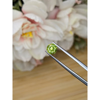 0.99 Ct. Yellowish Green Peridot from Pakistan Life Style