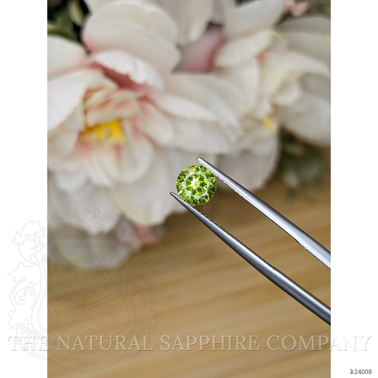 0.99 Ct. Yellowish Green Peridot from Pakistan