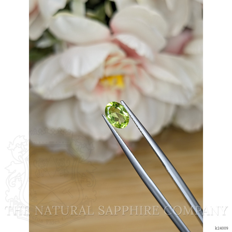 0.78 Ct. Yellowish Green Peridot from Pakistan