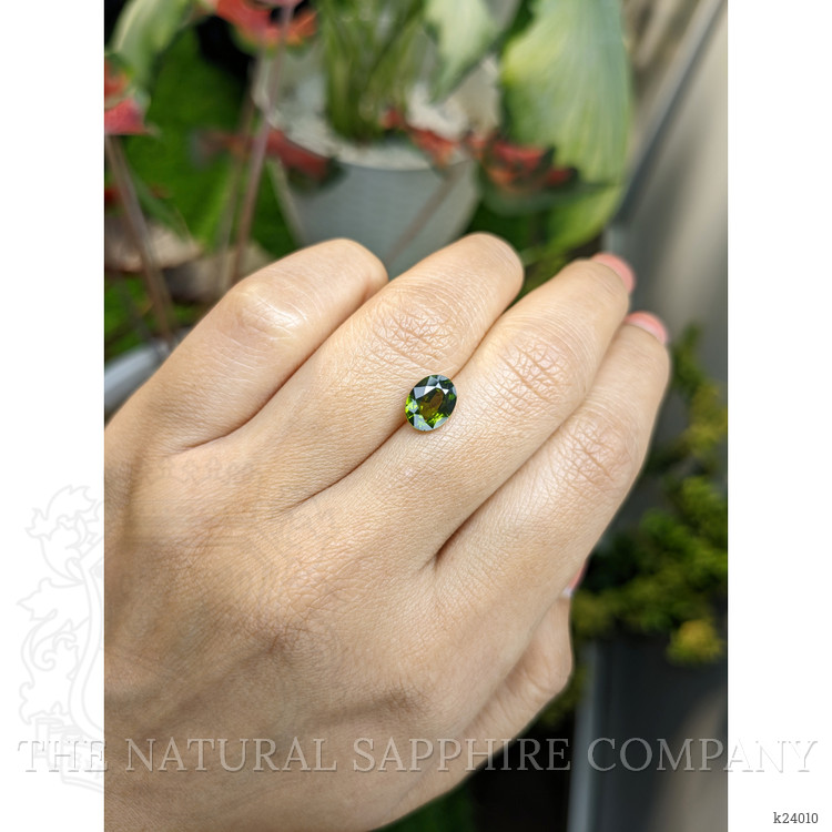2.03 Ct. Green Tourmaline from Ceylon (Sri Lanka)