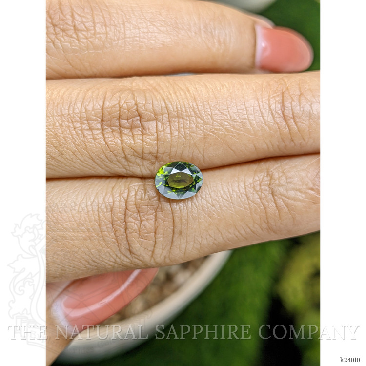 2.03 Ct. Green Tourmaline from Ceylon (Sri Lanka)