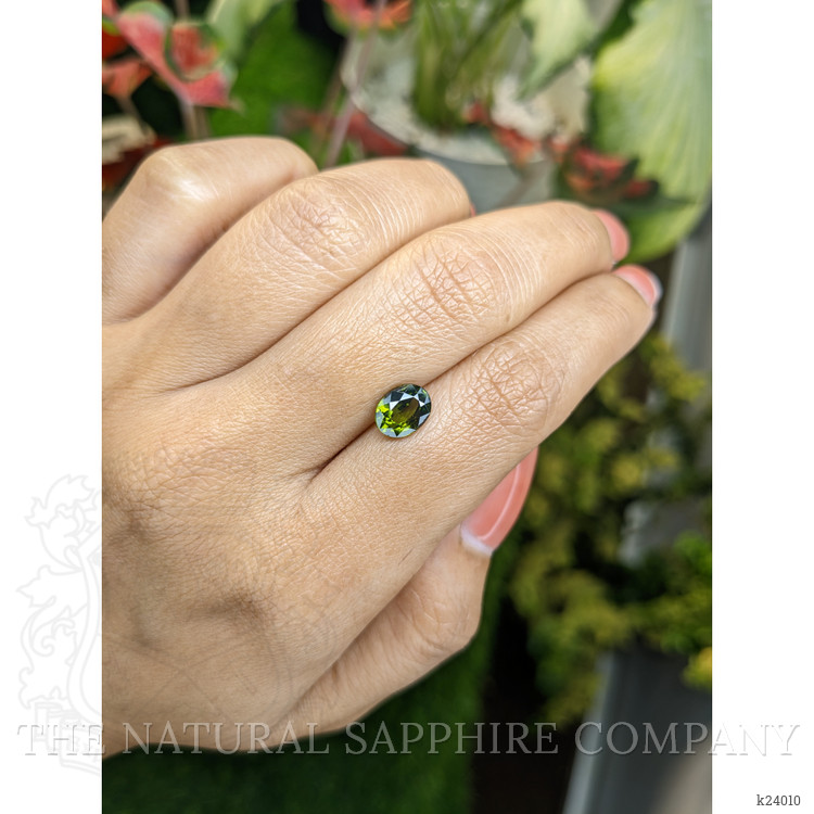 2.03 Ct. Green Tourmaline from Ceylon (Sri Lanka)