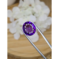 10.03 Ct. Purple Amethyst from Ceylon (Sri Lanka) Life Style