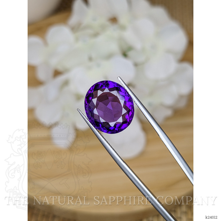10.03 Ct. Purple Amethyst from Ceylon (Sri Lanka)