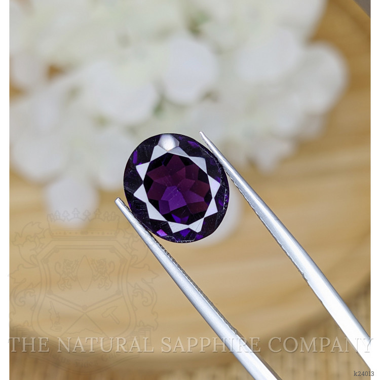 6.90 Ct. Purple Amethyst from Ceylon (Sri Lanka)