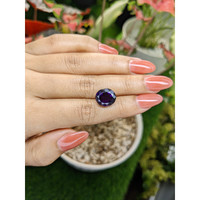 6.90 Ct. Purple Amethyst from Ceylon (Sri Lanka) Life Style