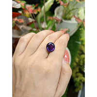 6.90 Ct. Purple Amethyst from Ceylon (Sri Lanka) Life Style