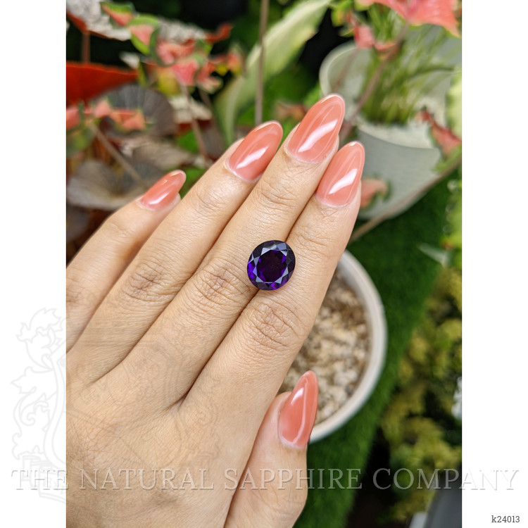 6.90 Ct. Purple Amethyst from Ceylon (Sri Lanka)