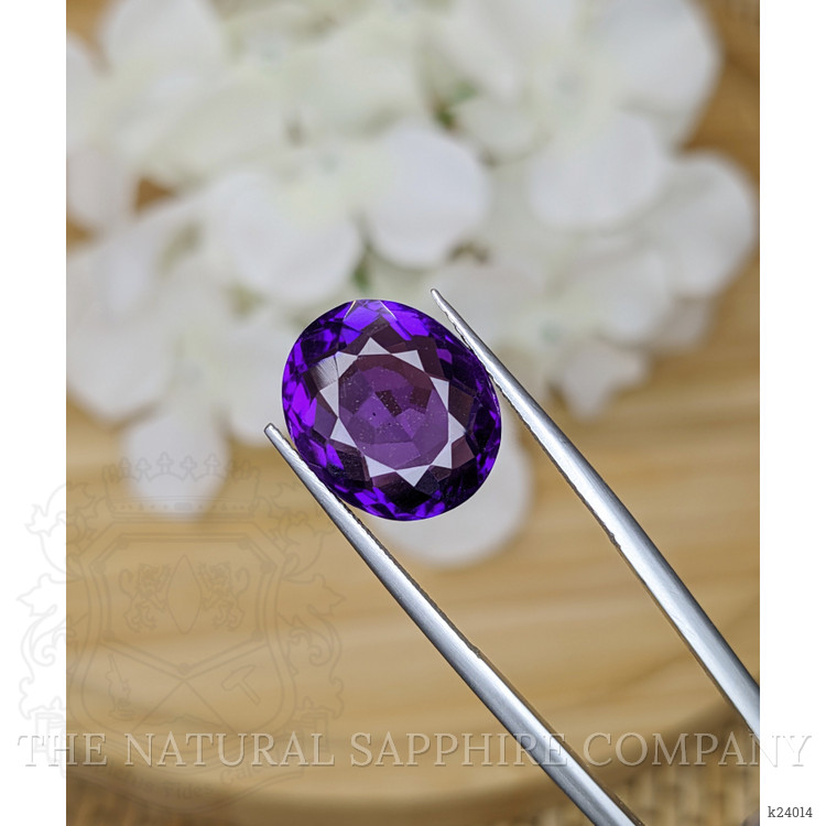 9.42 Ct. Purple Amethyst from Ceylon (Sri Lanka)