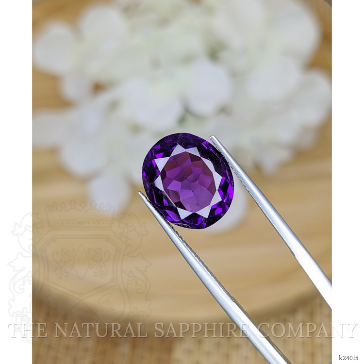 7.26 Ct. Purple Amethyst from Ceylon (Sri Lanka)