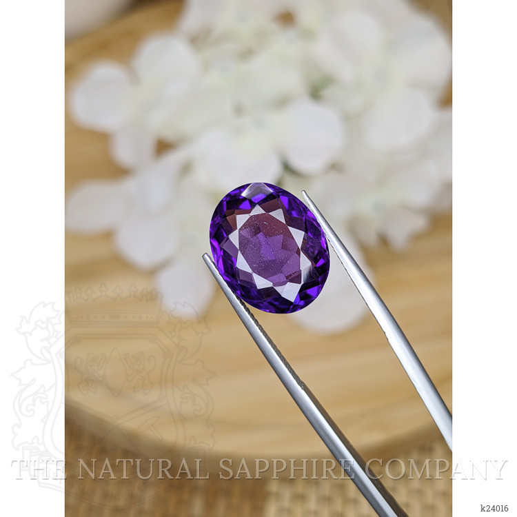 9.33 Ct. Purple Amethyst from Ceylon (Sri Lanka)