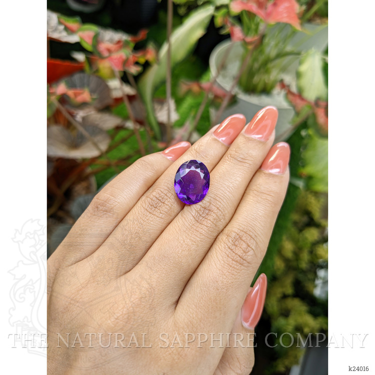 9.33 Ct. Purple Amethyst from Ceylon (Sri Lanka)