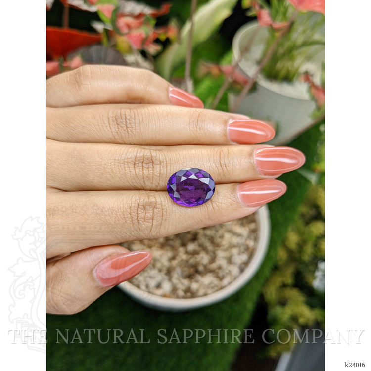 9.33 Ct. Purple Amethyst from Ceylon (Sri Lanka)