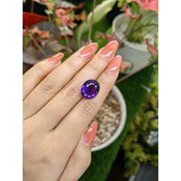 9.95 Ct. Purple Amethyst from Ceylon (Sri Lanka) Life Style