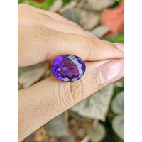 9.36 Ct. Purple Amethyst from Ceylon (Sri Lanka) Life Style