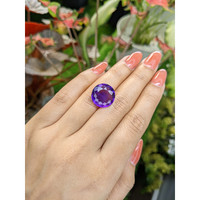 10.35 Ct. Purple Amethyst from Ceylon (Sri Lanka) Life Style