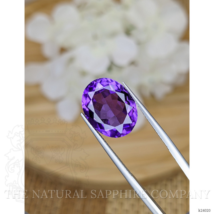 8.96 Ct. Purple Amethyst from Ceylon (Sri Lanka)