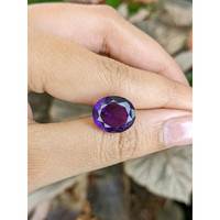 7.76 Ct. Purple Amethyst from Ceylon (Sri Lanka) Life Style
