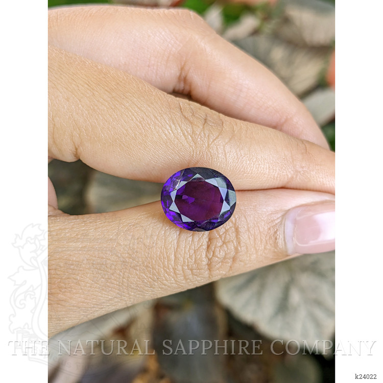 7.76 Ct. Purple Amethyst from Ceylon (Sri Lanka)
