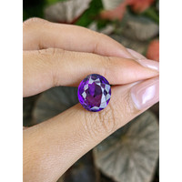 8.90 Ct. Purple Amethyst from Ceylon (Sri Lanka) Life Style