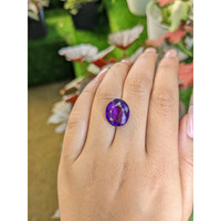 8.90 Ct. Purple Amethyst from Ceylon (Sri Lanka) Life Style
