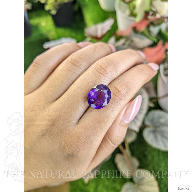 8.90 Ct. Purple Amethyst from Ceylon (Sri Lanka)
