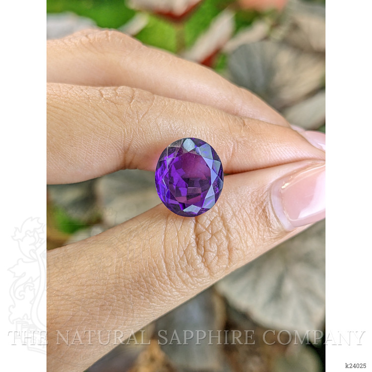 8.57 Ct. Purple Amethyst from Ceylon (Sri Lanka)