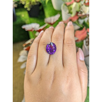 11.30 Ct. Purple Amethyst from Ceylon (Sri Lanka) Life Style