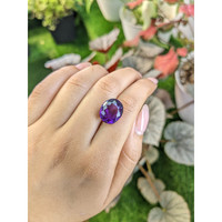 11.30 Ct. Purple Amethyst from Ceylon (Sri Lanka) Life Style