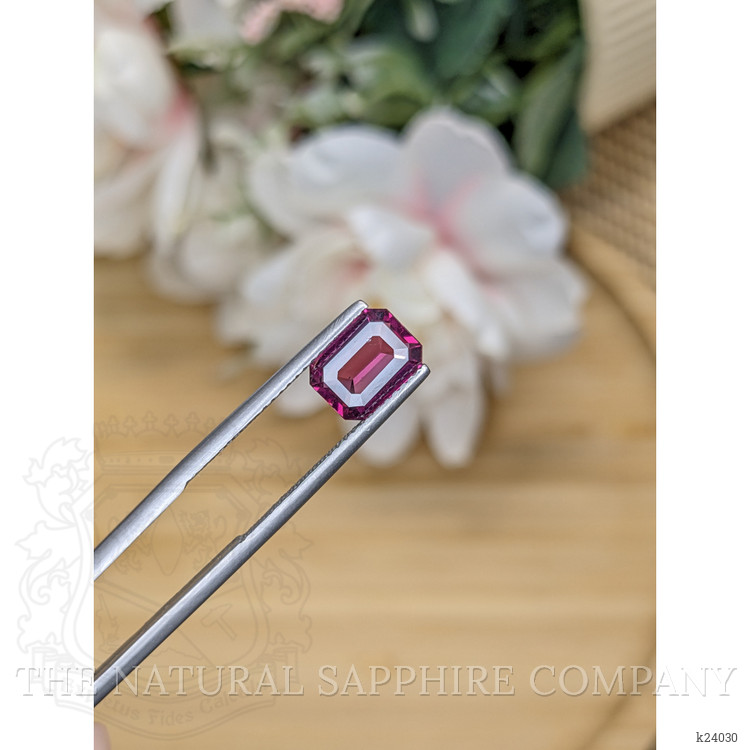 2.23 Ct. Purplish Pink Rhodolite Garnet from Ceylon (Sri Lanka)