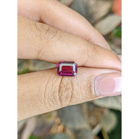 2.23 Ct. Purplish Pink Rhodolite Garnet from Ceylon (Sri Lanka) Life Style