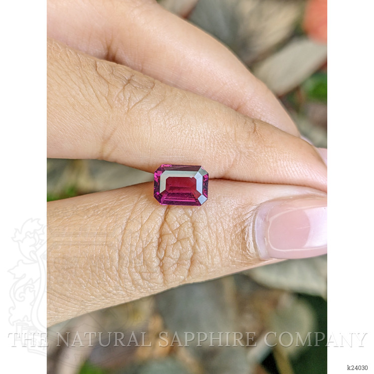 2.23 Ct. Purplish Pink Rhodolite Garnet from Ceylon (Sri Lanka)