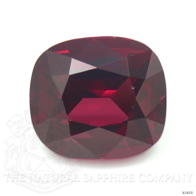 3.34 Ct. Red Garnet from Ceylon (Sri Lanka)