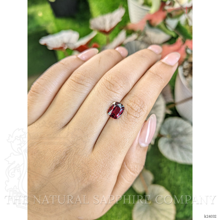 2.53 Ct. Red Garnet from Ceylon (Sri Lanka)