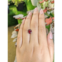 2.53 Ct. Red Garnet from Ceylon (Sri Lanka) Life Style