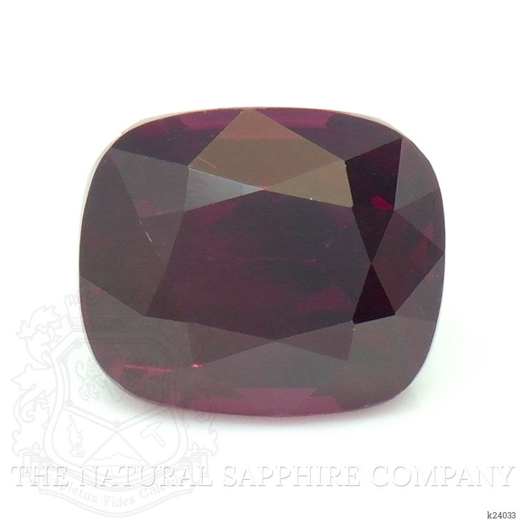 3.72 Ct. Purplish Red Garnet from Ceylon (Sri Lanka)