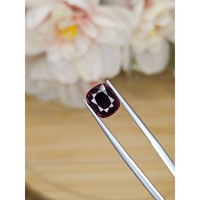 3.72 Ct. Purplish Red Garnet from Ceylon (Sri Lanka) Life Style