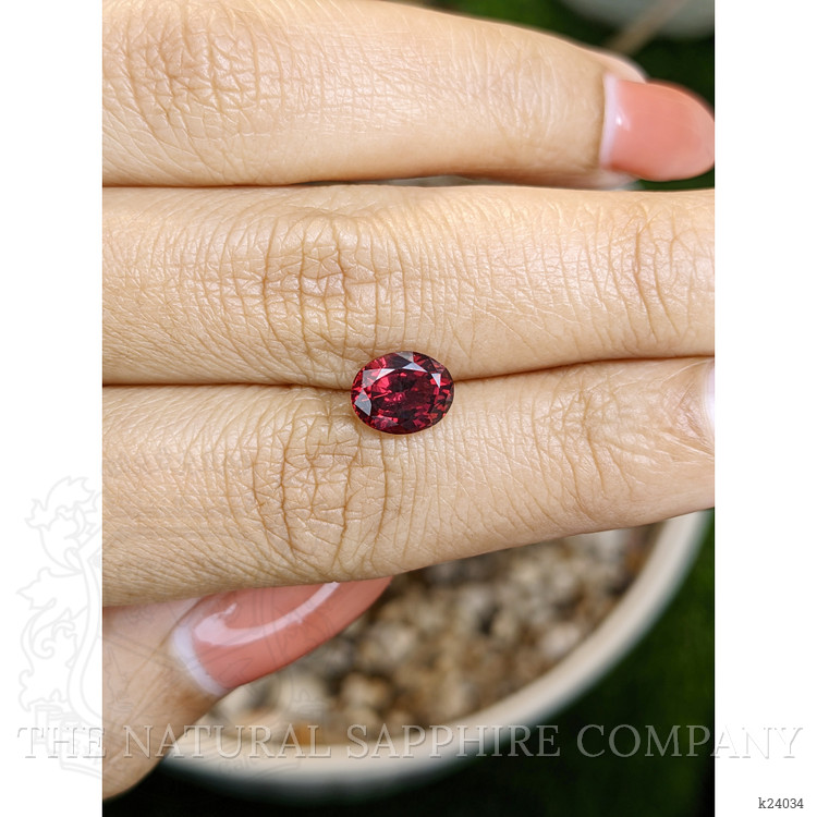 2.03 Ct. Red Garnet from Ceylon (Sri Lanka)