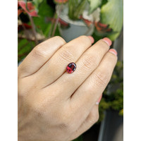 2.03 Ct. Red Garnet from Ceylon (Sri Lanka) Life Style