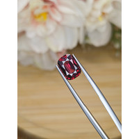 3.23 Ct. Red Garnet from Ceylon (Sri Lanka) Life Style